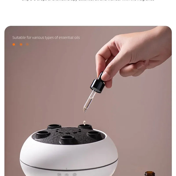 Dynamic Jellyfish Air Humidifier 250ml Essential Oil Diffuser Remote Control Bedroom Humidifier With 7 Colorful Night Lights