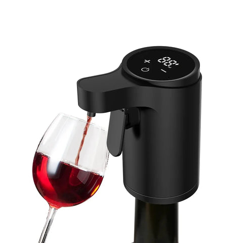 2025 New Portable Mini Automatic Wine Decanter Electric Wine Aerator and Dispenser Charging and Distribution