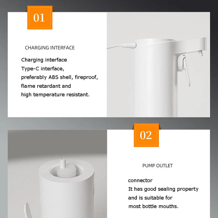 2025 New Portable Mini Automatic Wine Decanter Electric Wine Aerator and Dispenser Charging and Distribution