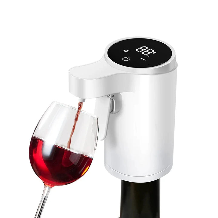 2025 New Portable Mini Automatic Wine Decanter Electric Wine Aerator and Dispenser Charging and Distribution
