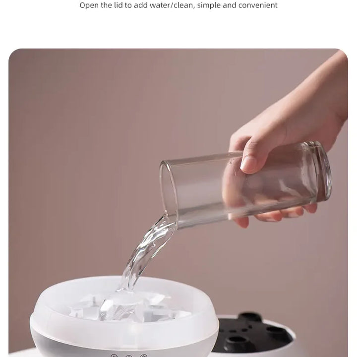 Dynamic Jellyfish Air Humidifier 250ml Essential Oil Diffuser Remote Control Bedroom Humidifier With 7 Colorful Night Lights